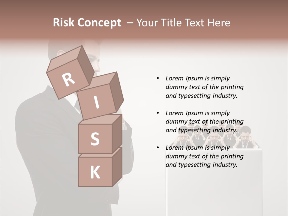 Face Mental Community PowerPoint Template