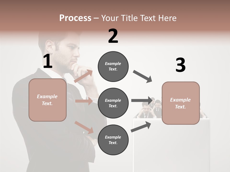 Face Mental Community PowerPoint Template
