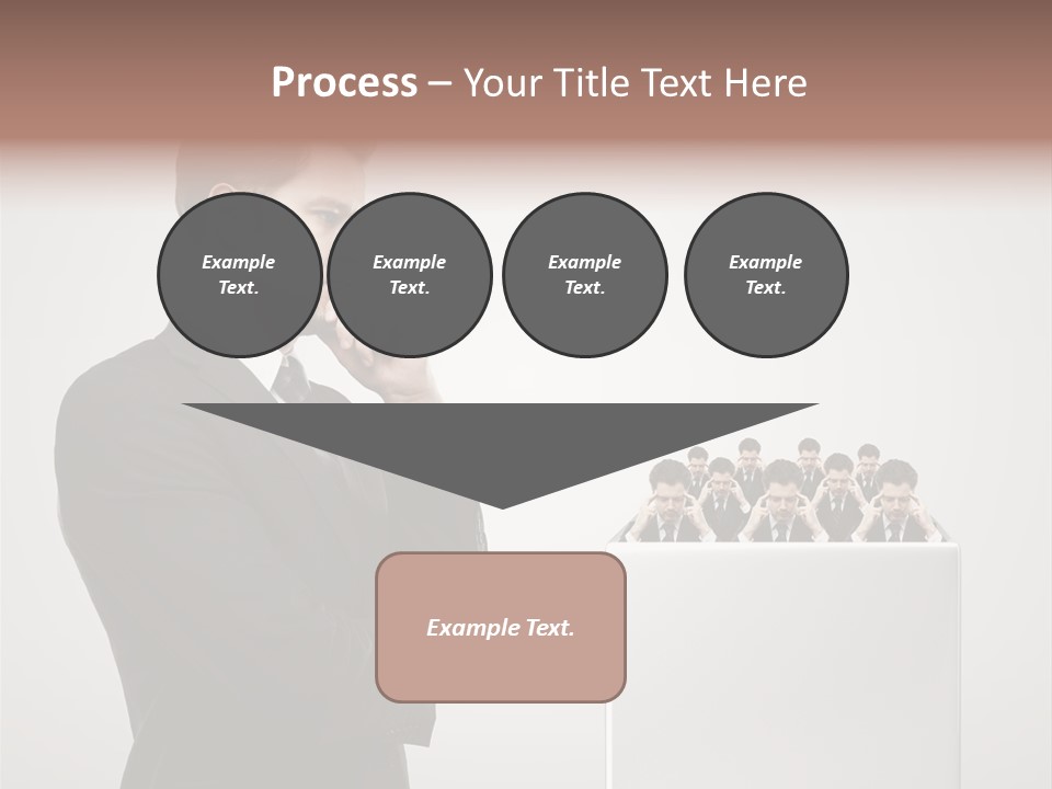 Face Mental Community PowerPoint Template