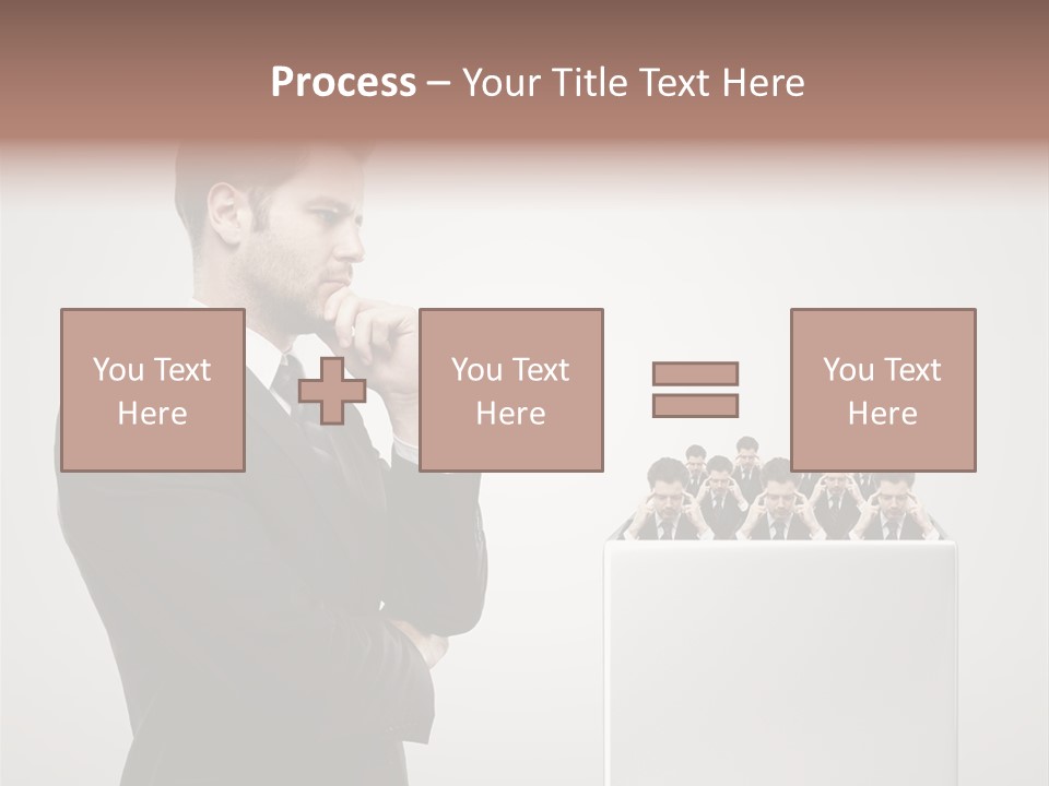 Face Mental Community PowerPoint Template