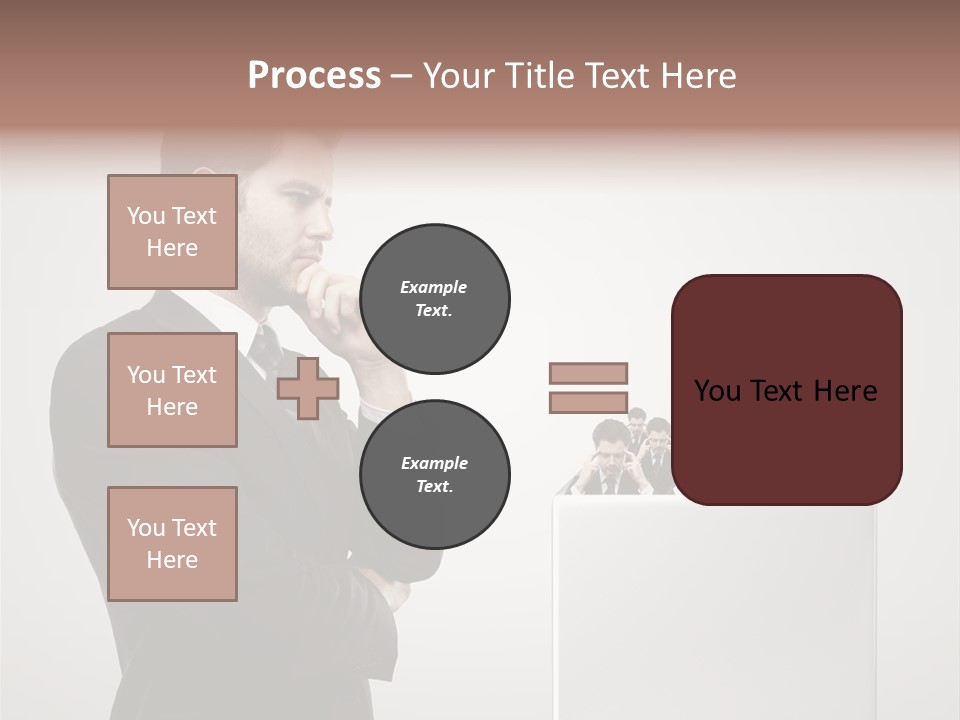 Face Mental Community PowerPoint Template