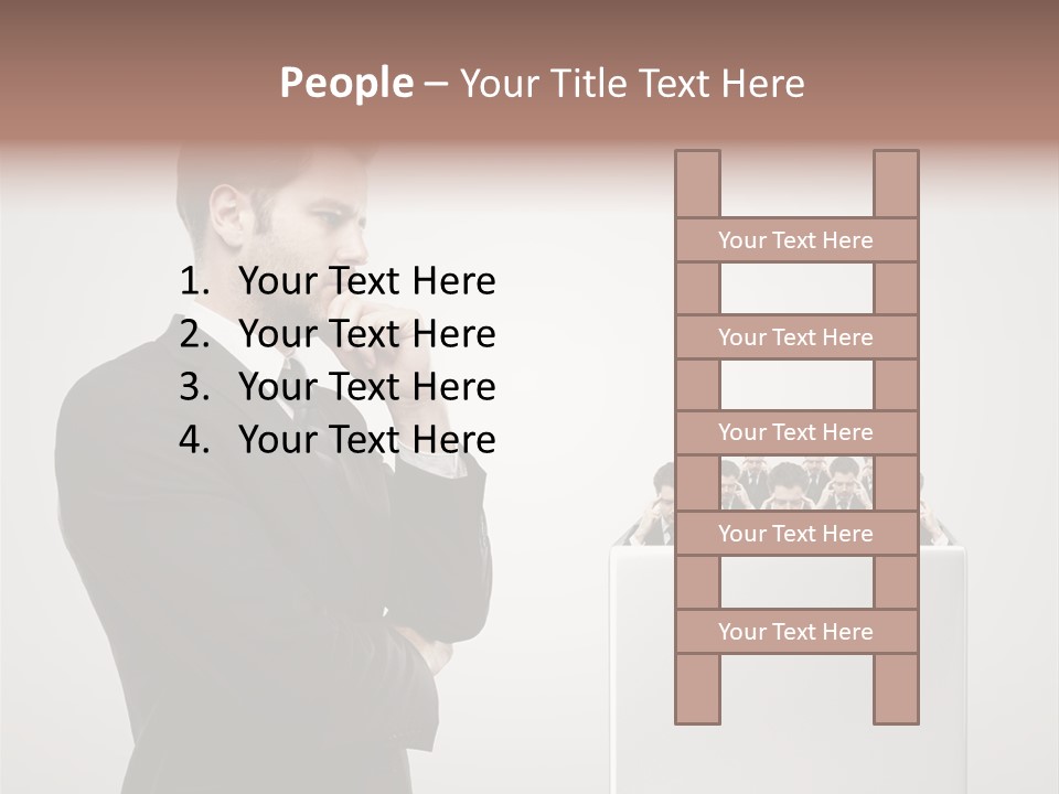 Face Mental Community PowerPoint Template