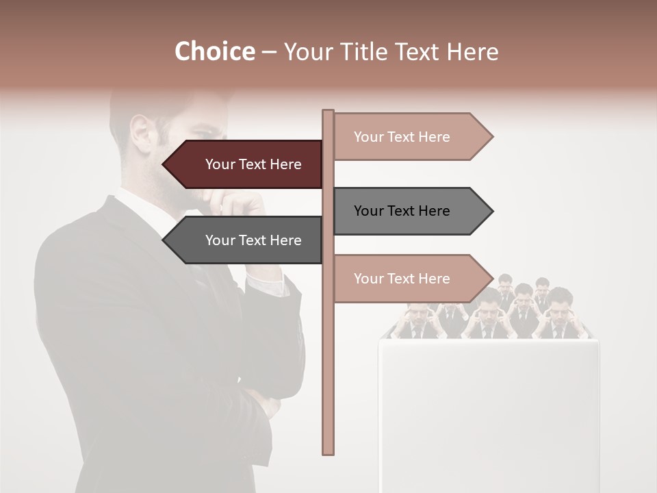 Face Mental Community PowerPoint Template