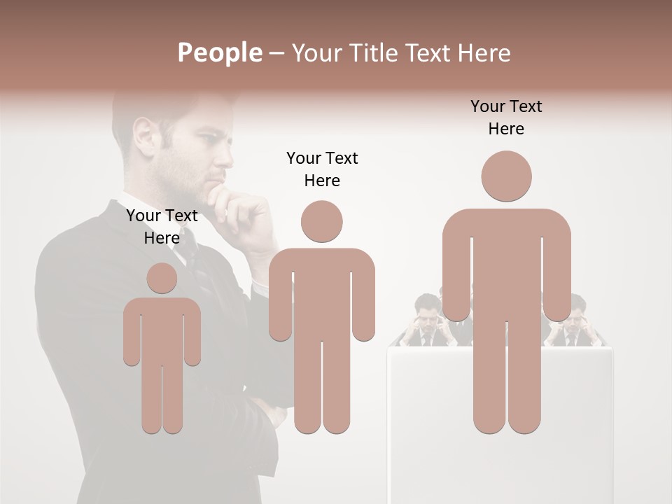 Face Mental Community PowerPoint Template