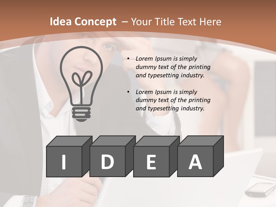 Group Bright Problems PowerPoint Template