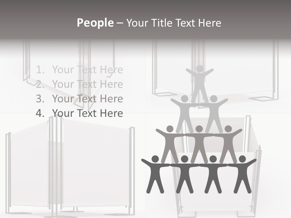 Humorou Office Teamwork PowerPoint Template