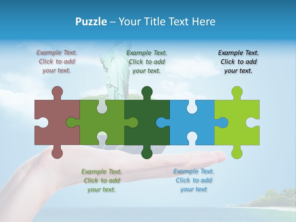 Ecology Spring Electricity PowerPoint Template