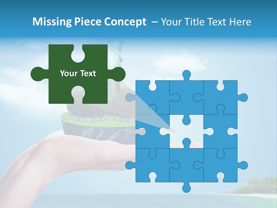 Ecology Spring Electricity PowerPoint Template