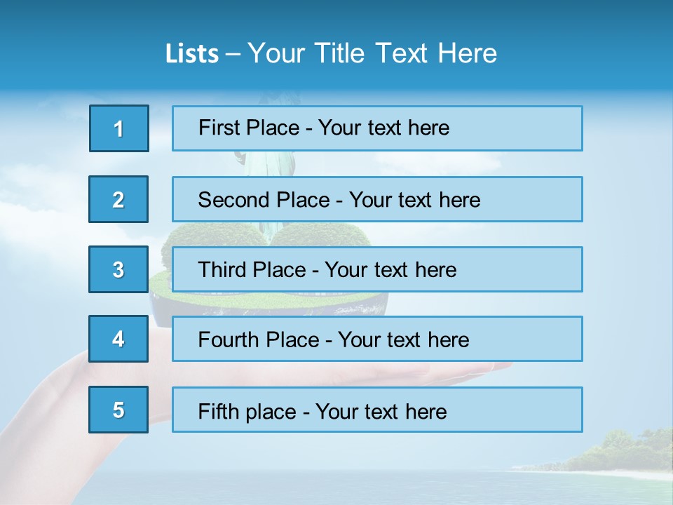 Ecology Spring Electricity PowerPoint Template