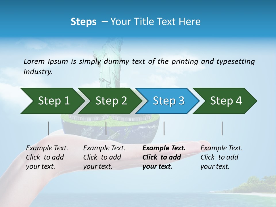 Ecology Spring Electricity PowerPoint Template