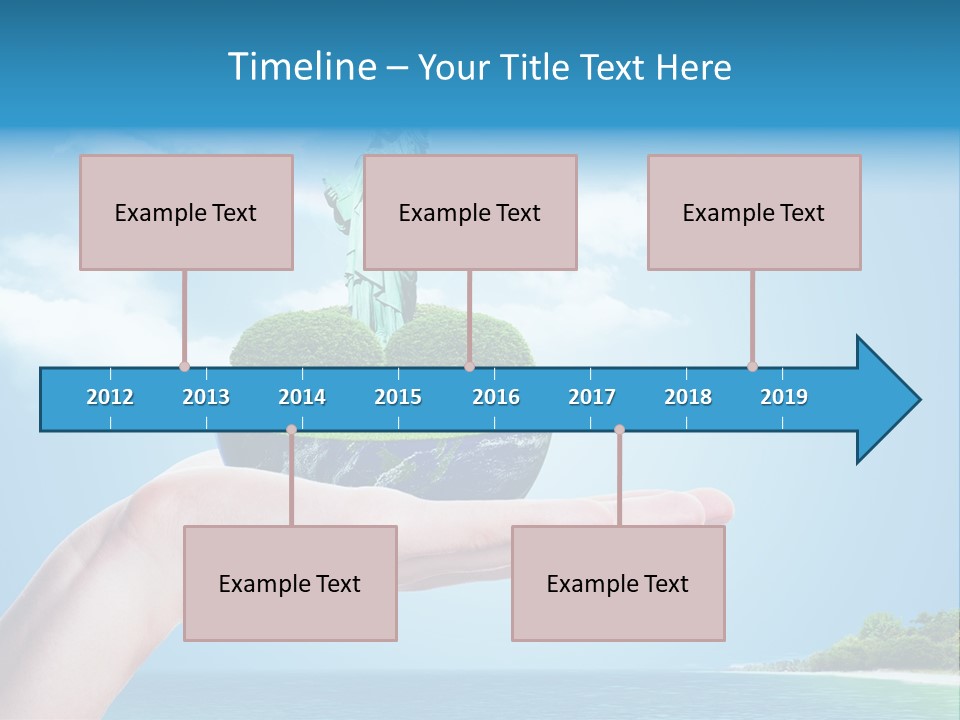 Ecology Spring Electricity PowerPoint Template