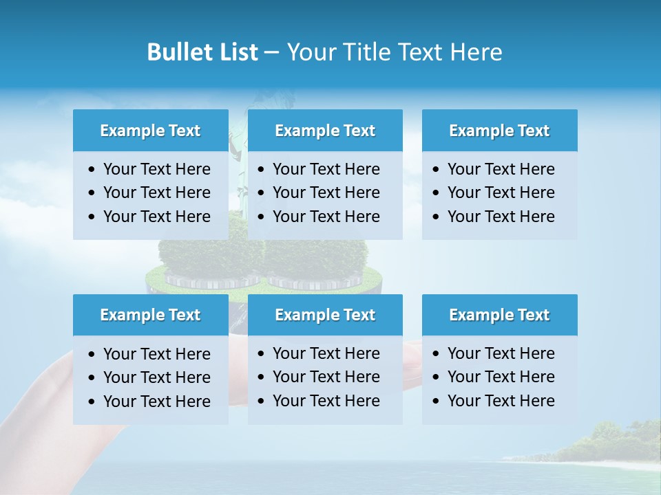 Ecology Spring Electricity PowerPoint Template