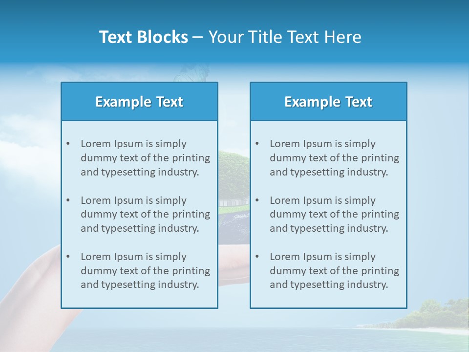 Ecology Spring Electricity PowerPoint Template