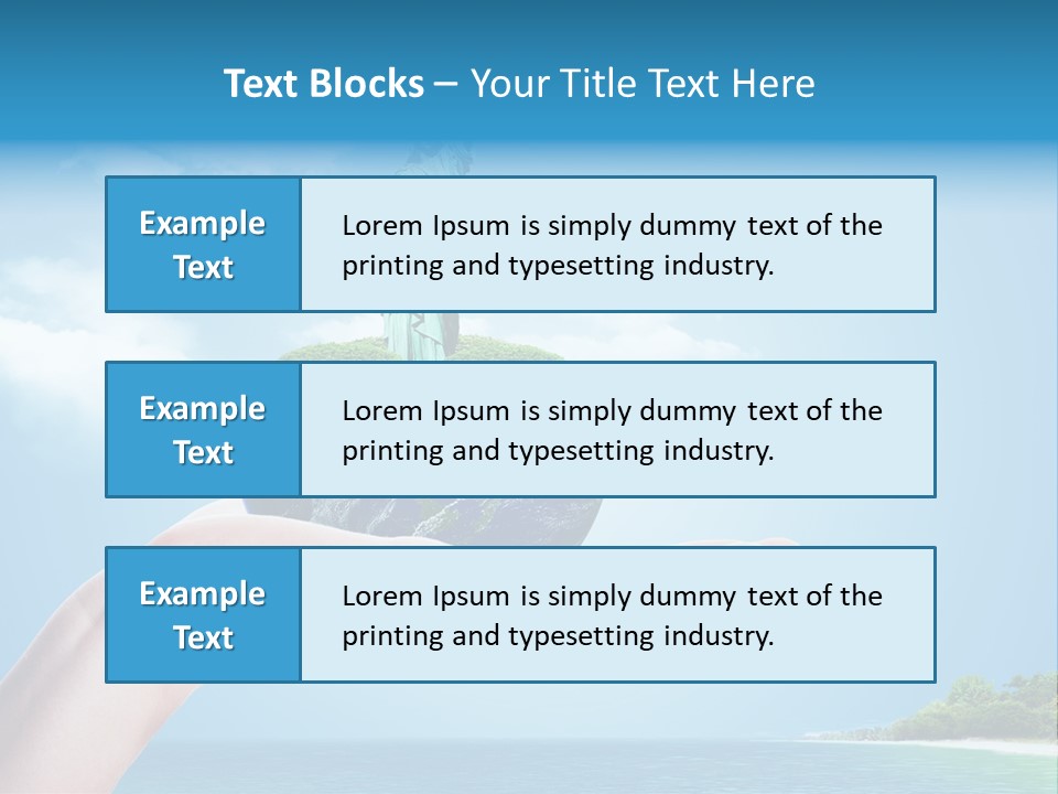 Ecology Spring Electricity PowerPoint Template