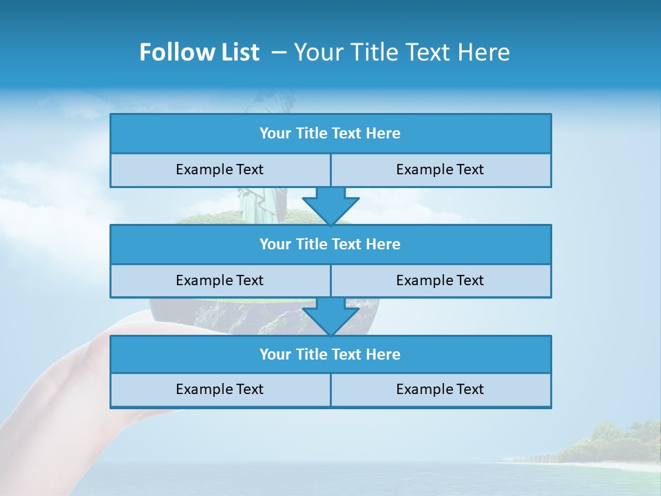 Ecology Spring Electricity PowerPoint Template