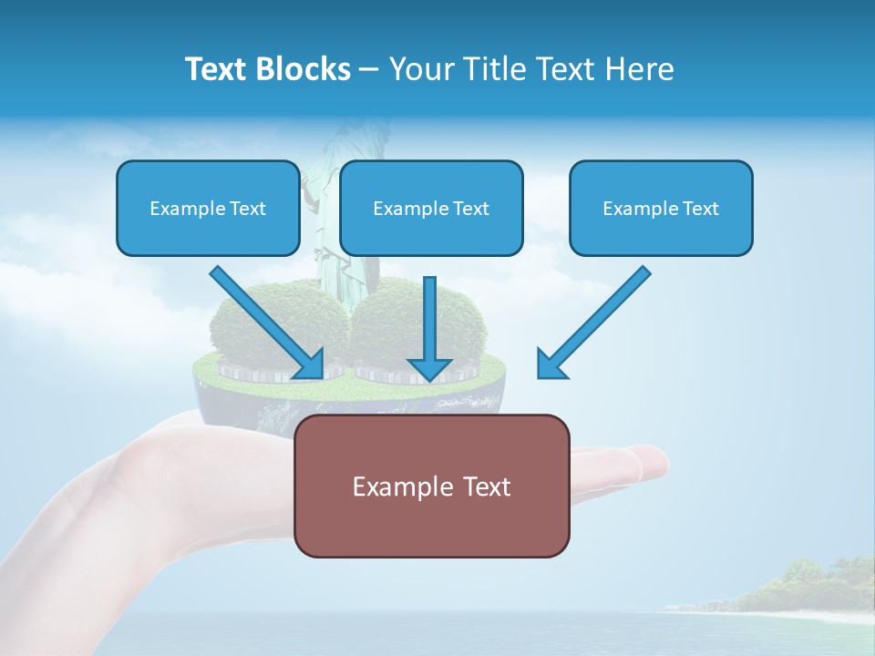 Ecology Spring Electricity PowerPoint Template
