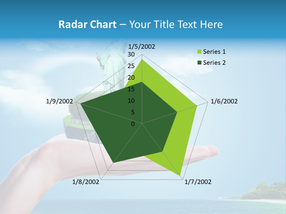 Ecology Spring Electricity PowerPoint Template
