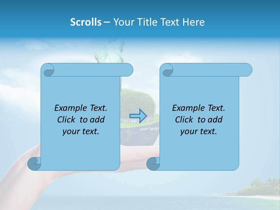 Ecology Spring Electricity PowerPoint Template