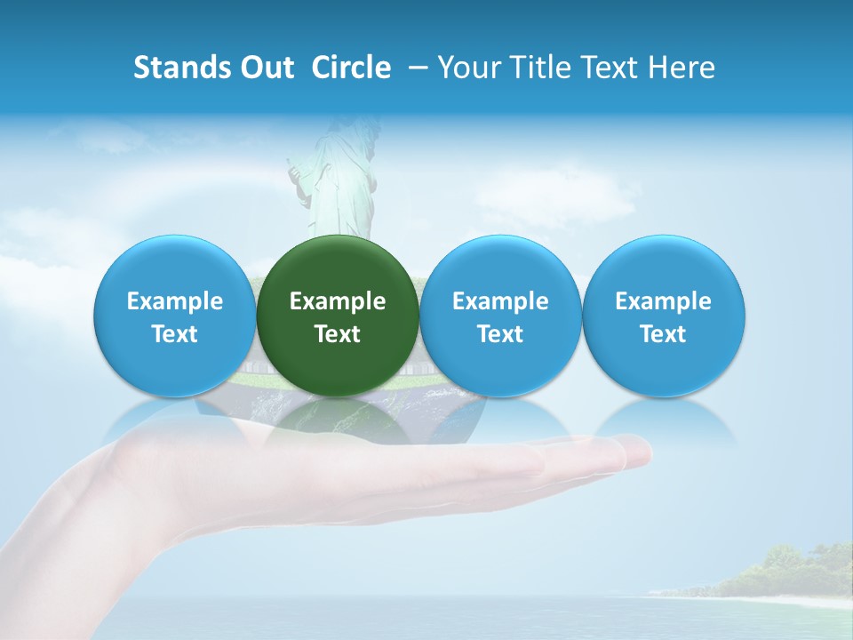 Ecology Spring Electricity PowerPoint Template