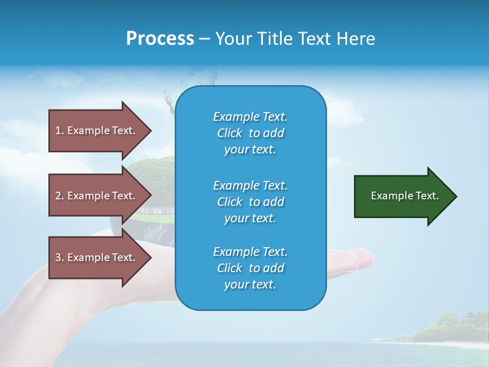 Ecology Spring Electricity PowerPoint Template