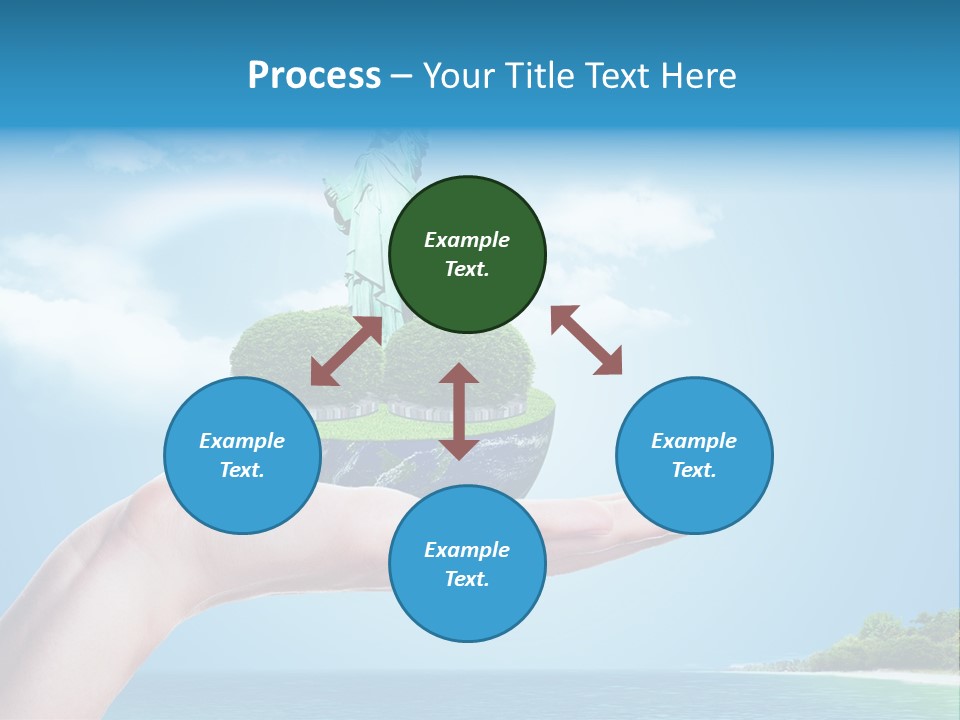 Ecology Spring Electricity PowerPoint Template