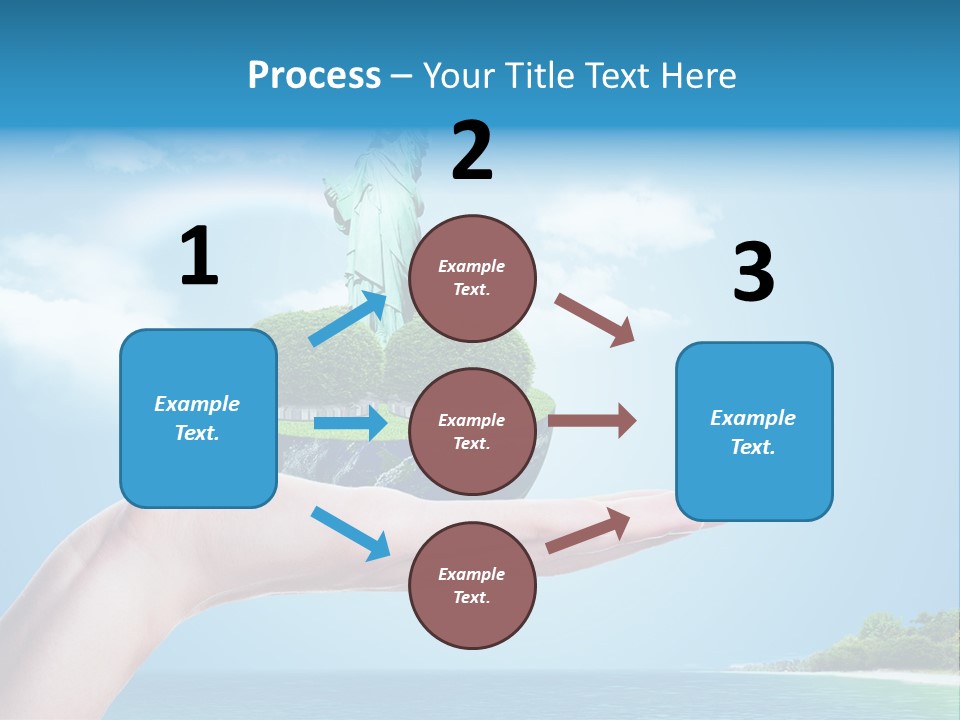 Ecology Spring Electricity PowerPoint Template