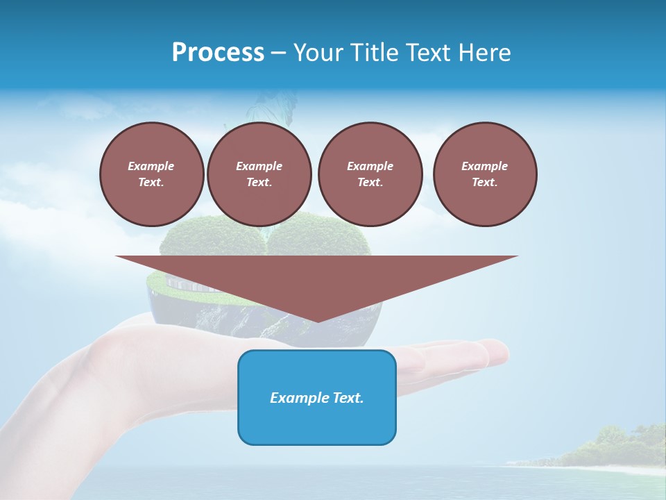 Ecology Spring Electricity PowerPoint Template