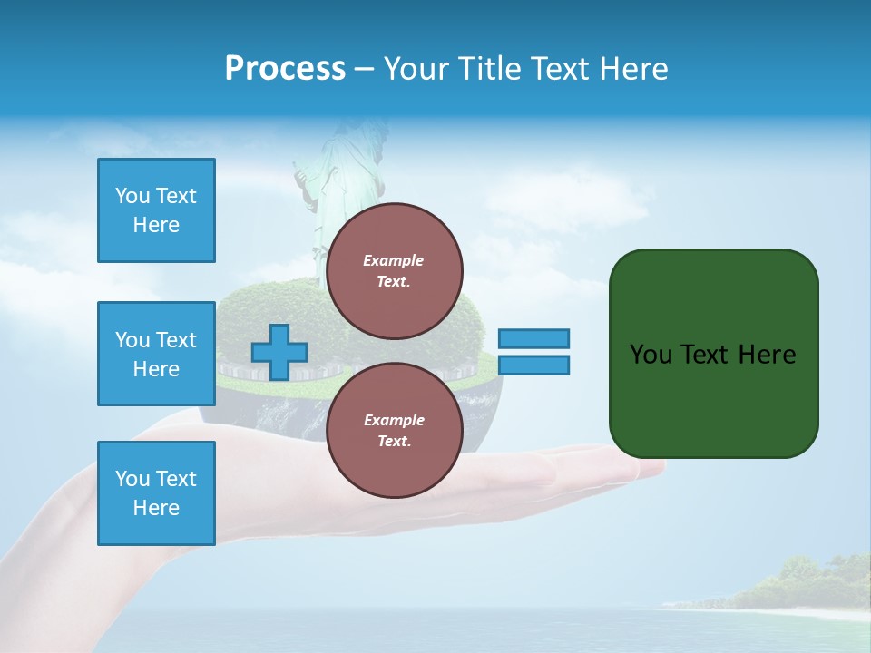 Ecology Spring Electricity PowerPoint Template