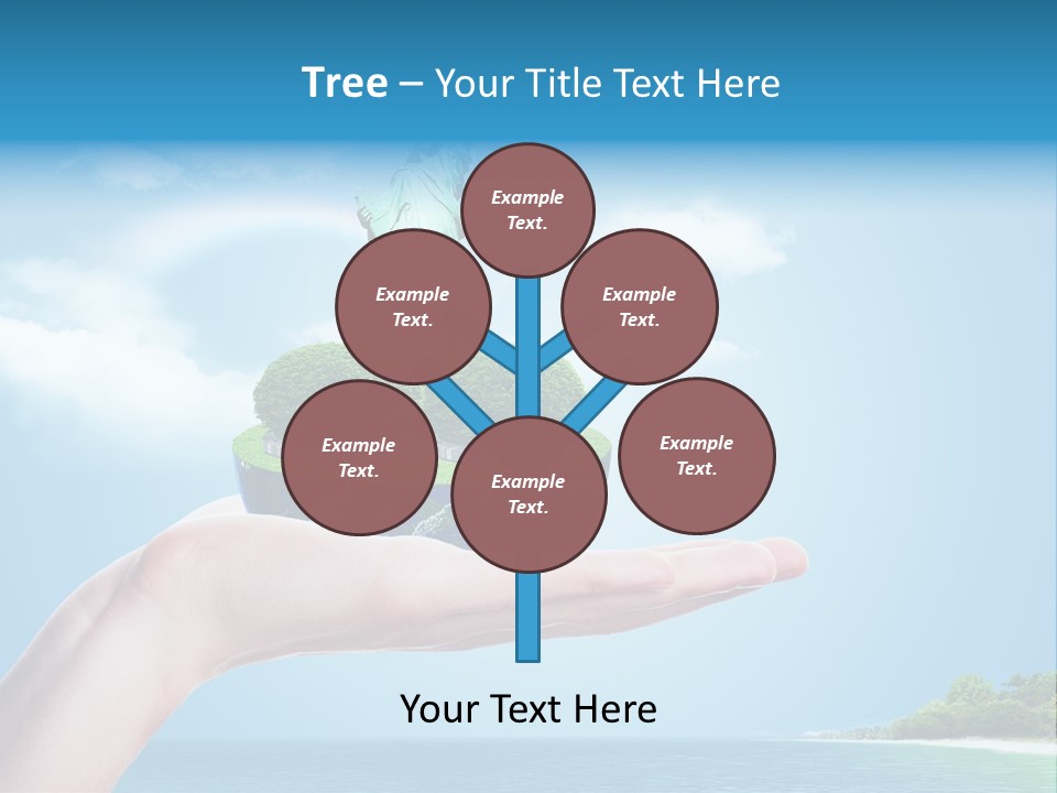 Ecology Spring Electricity PowerPoint Template