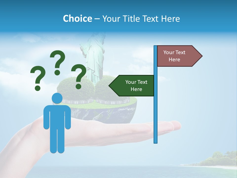 Ecology Spring Electricity PowerPoint Template
