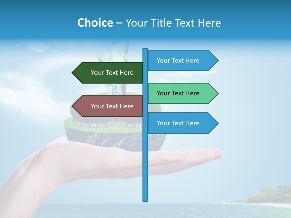 Ecology Spring Electricity PowerPoint Template