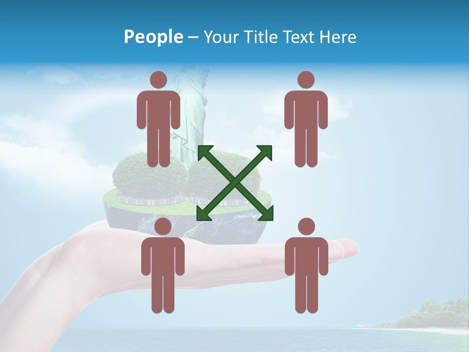 Ecology Spring Electricity PowerPoint Template