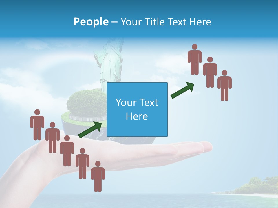 Ecology Spring Electricity PowerPoint Template