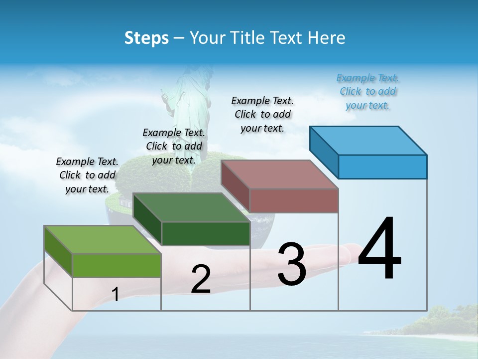 Ecology Spring Electricity PowerPoint Template