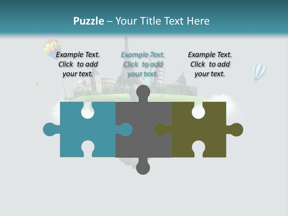 Album City France PowerPoint Template