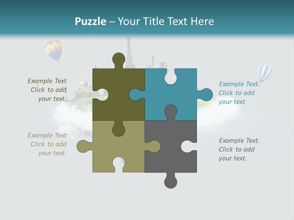 Album City France PowerPoint Template