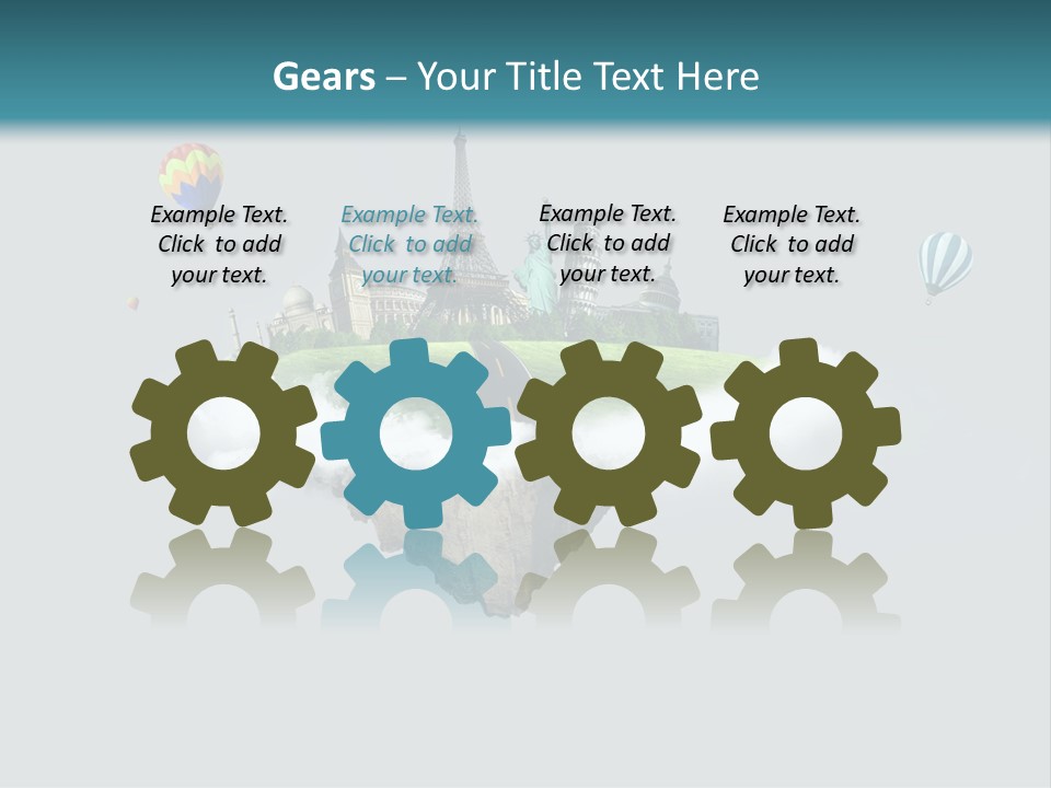 Album City France PowerPoint Template