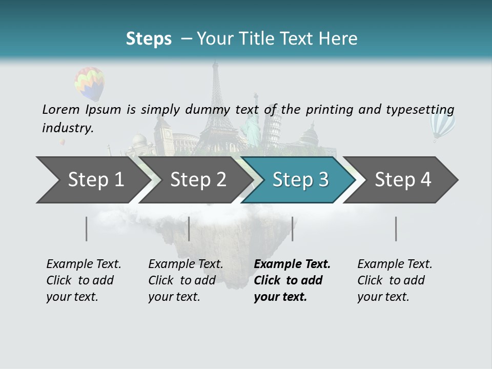 Album City France PowerPoint Template