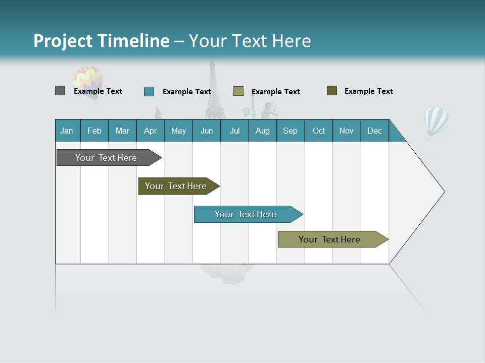 Album City France PowerPoint Template