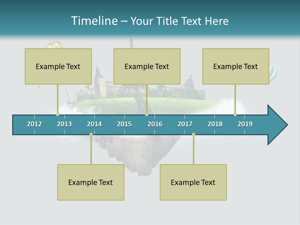 Album City France PowerPoint Template