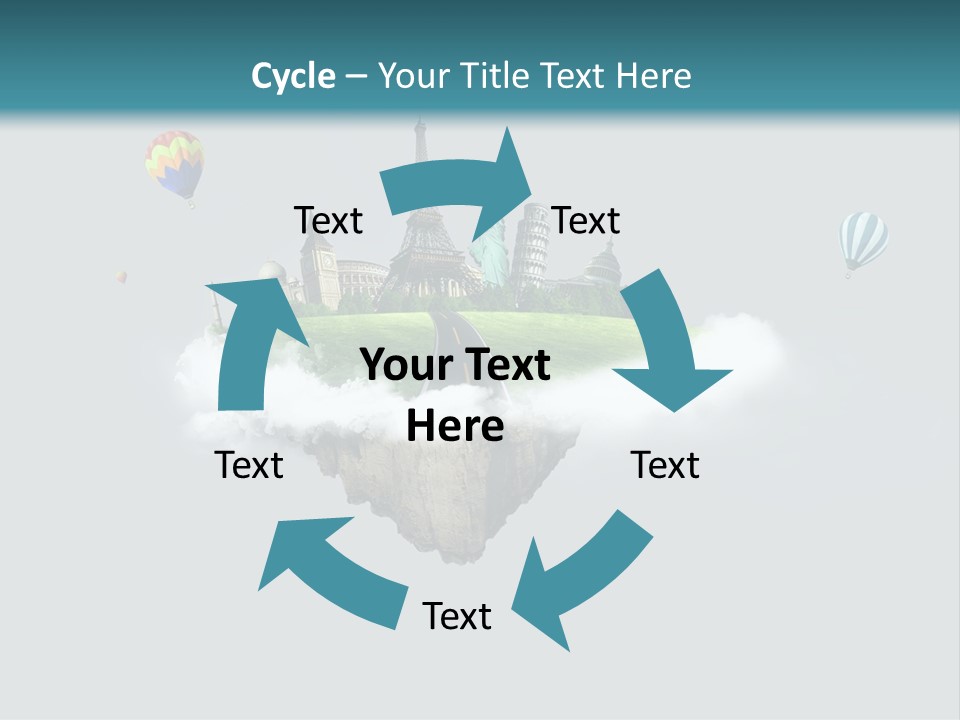 Album City France PowerPoint Template