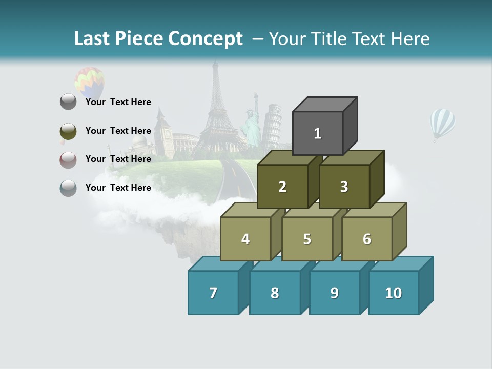 Album City France PowerPoint Template