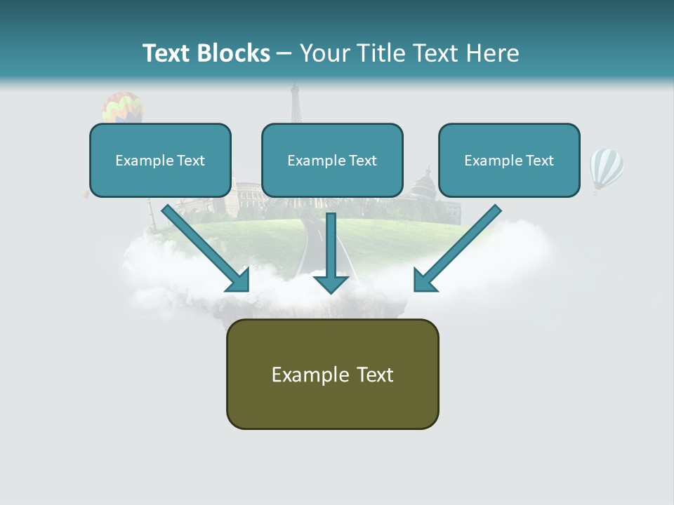 Album City France PowerPoint Template