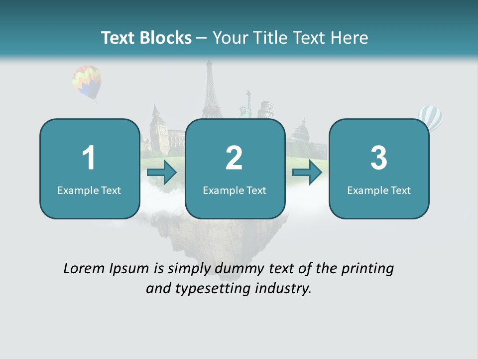 Album City France PowerPoint Template