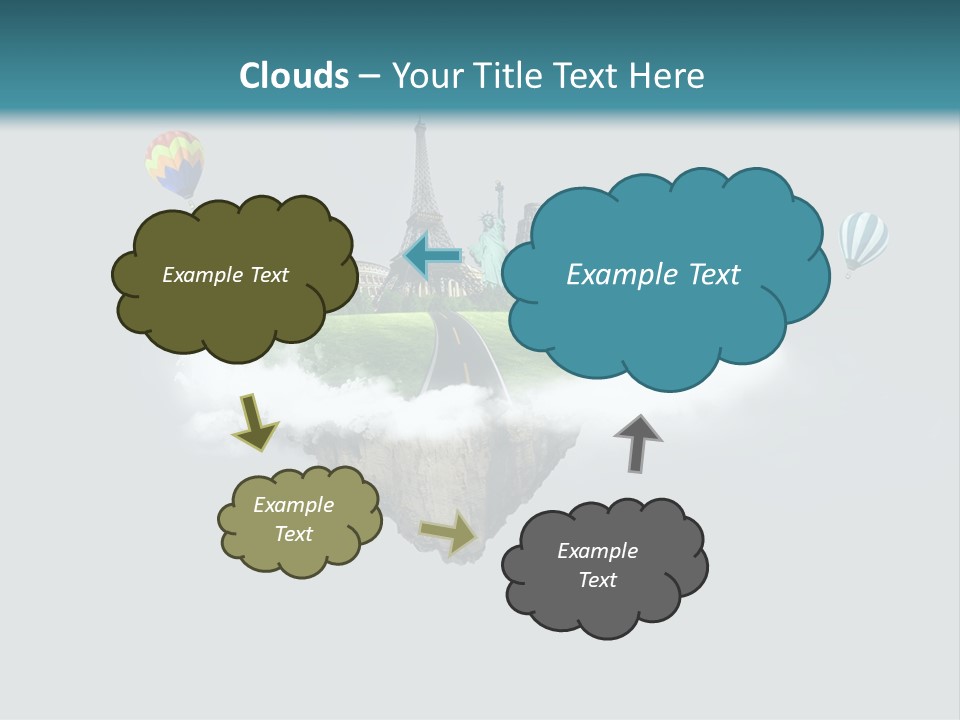 Album City France PowerPoint Template