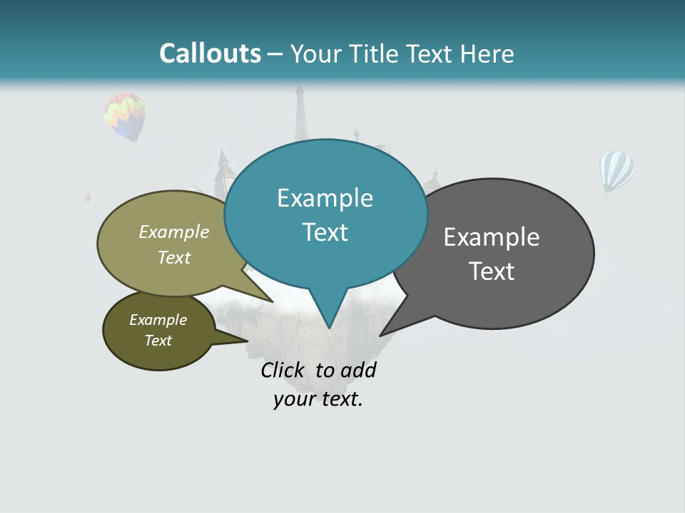 Album City France PowerPoint Template