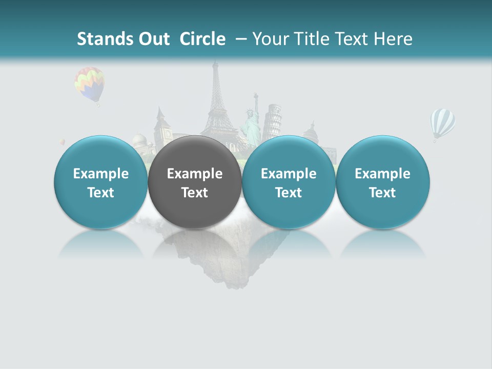 Album City France PowerPoint Template