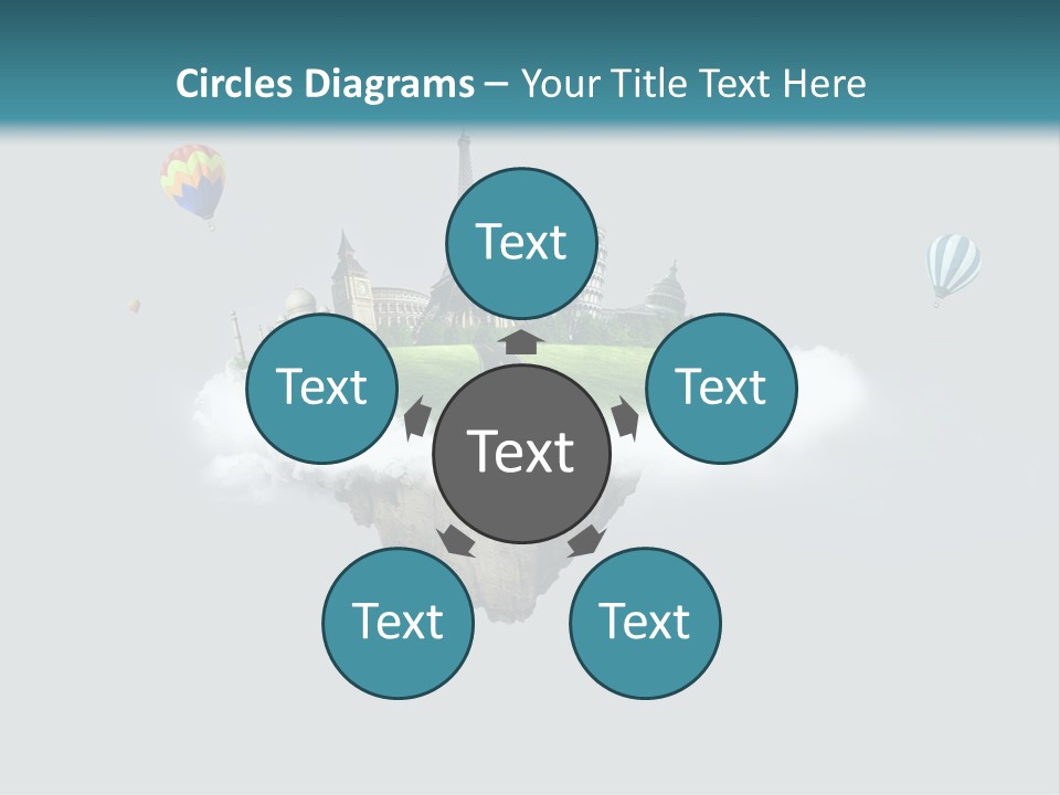 Album City France PowerPoint Template