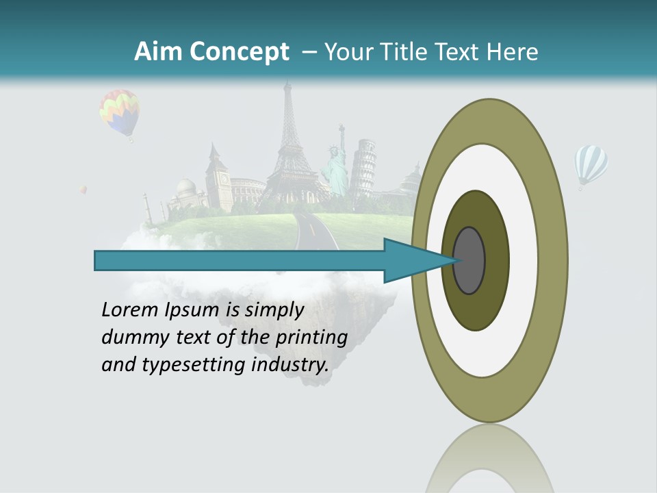 Album City France PowerPoint Template