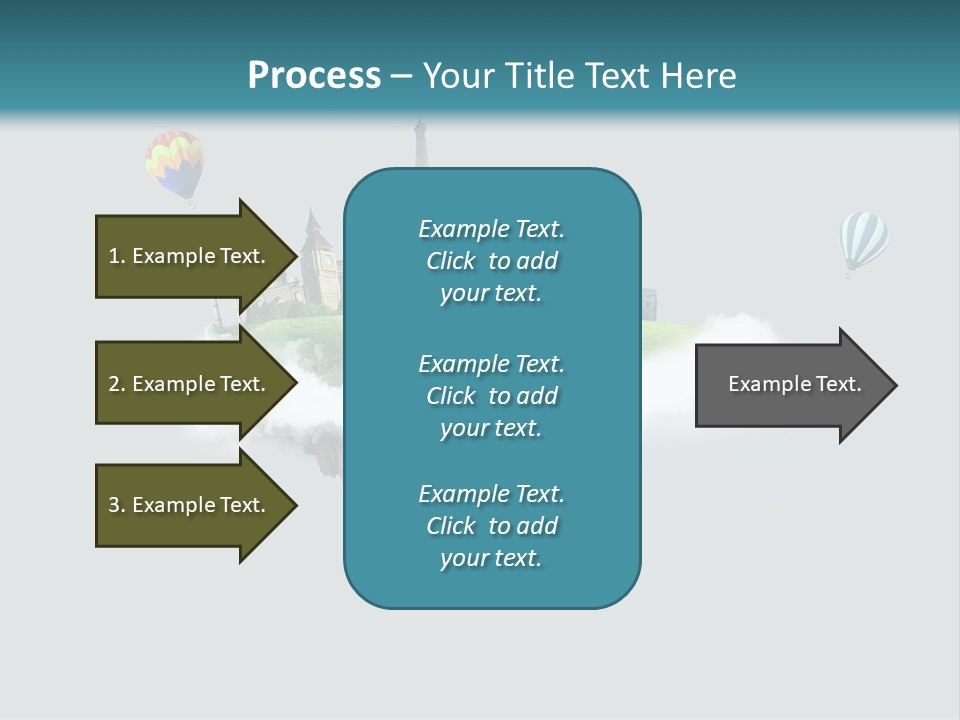 Album City France PowerPoint Template
